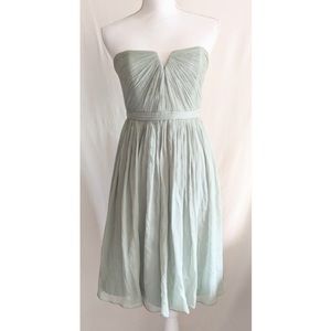 J Crew Mini Dress (bridesmaids) sage green